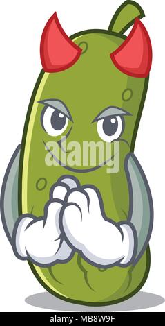 Angry pickle mascot cartoon style Stock Vector Image & Art - Alamy