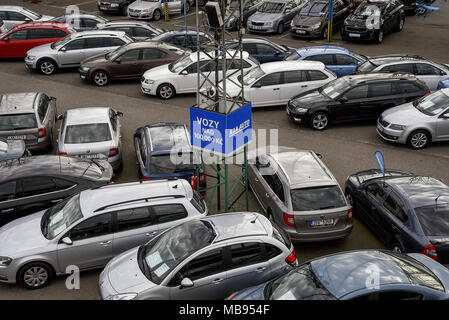 AAA Auto car bazaar used cars vehicles Stock Photo Alamy