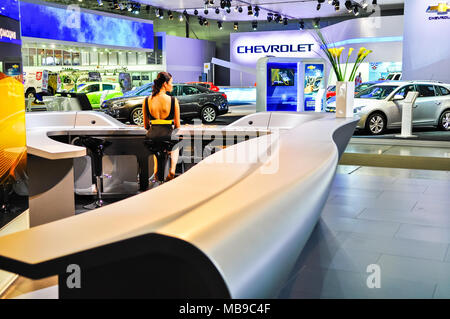 4th Moscow International Automobile Salon (MIAS 2012), Russia, Moscow, Expocentre, 29 August - 9 September 2012 Stock Photo