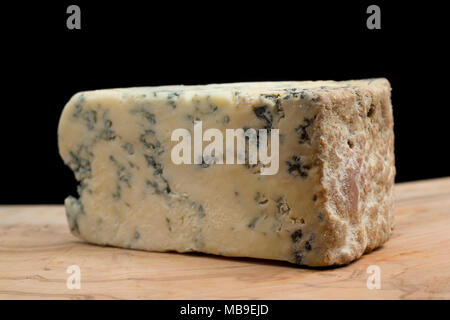 Dorset Blue Vinney cheese made near Sturminster Newton in Dorset England UK. Stock Photo