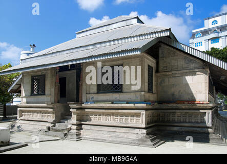 Old 17th century Friday Mosque Male Maldives Stock Photo