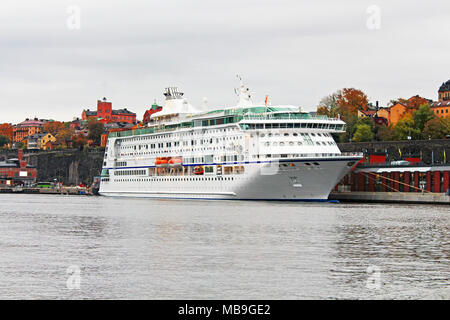 Ferry in Stockholm, Sweden Stock Photo