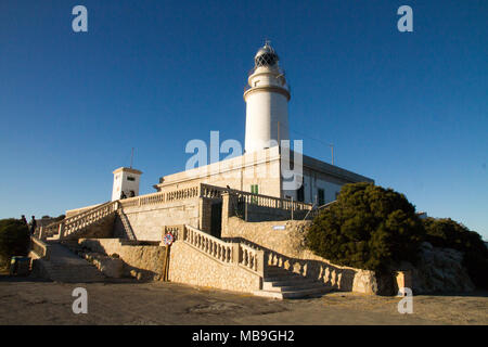 Lighthouse Cap de Formentor Mallorca, Balearic Islands, Spain Europe Stock Photo