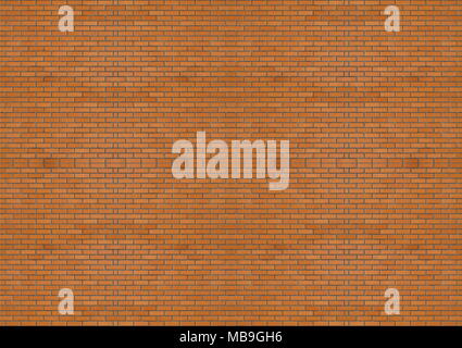 High resolution red brick wall background Stock Photo