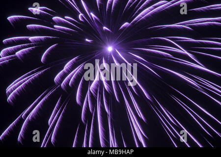 Spectacular Fireworks Display Stock Photo