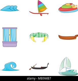 Conservation area icons set, cartoon style Stock Vector Image & Art - Alamy