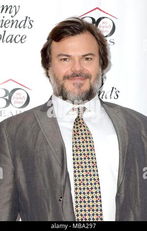 Los Angeles, CA, USA. 7th Apr, 2018. Jack Black at arrivals for My Friend's Place 30th Anniversary Gala, Hollywood Palladium, Los Angeles, CA April 7, 2018. Credit: Priscilla Grant/Everett Collection/Alamy Live News Stock Photo