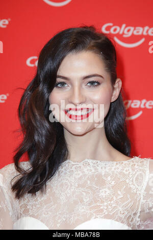 the Colgate White Night event for the new whitening toothpaste Colgate Max White Expert in the Apartimentum in Hamburg 08.03.18  Featuring: Fata Hasanovic (Model) Where: Hamburg, Germany When: 08 Mar 2018 Credit: Becher/WENN.com Stock Photo