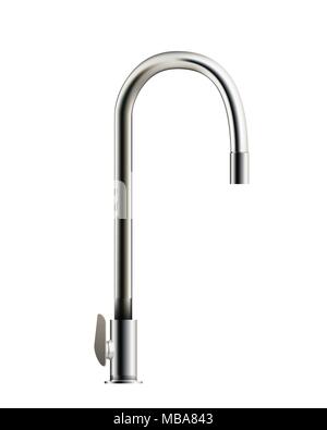 Household faucet illustration Stock Vector