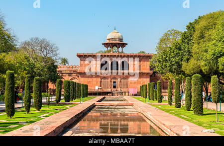 Western Naubat Khana Pavilion at the Taj Mahal - Agra, India Stock Photo