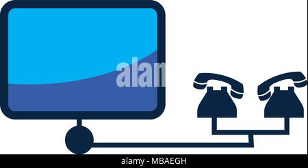 computer network Logo Design Template Vector Stock Vector