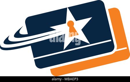Credit Card Fast Solutions Stock Vector