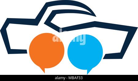 Dealer Think Logo Design Template Vector Stock Vector