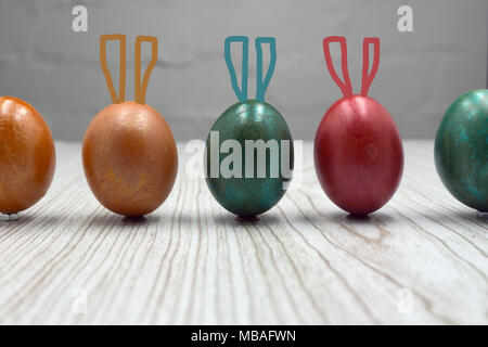 Easter Eggs symbol tradition traditional vintage white Stock Photo