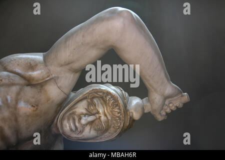 ROME,ITALY - JUNE 17,2011: One of statues sculptures in Vatican Museums. Stock Photo