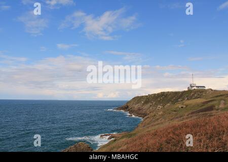 Pointe du Grouin landscape in Cancale, Brittany, France Stock Photo