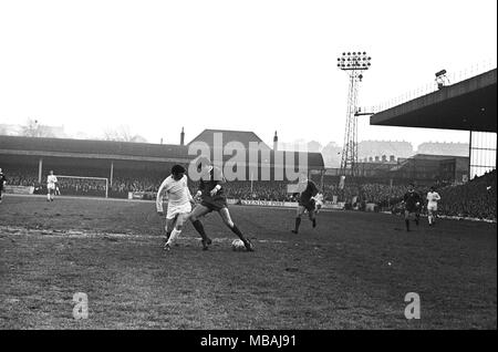 Leeds v Liverpool 1969 Stock Photo