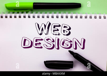 Website Layout Design Handwritten Hand written design showing layout and plan of new website Stock Photo ...