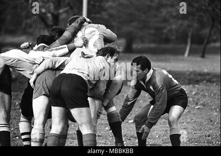 Australia v France 1970 Stock Photo