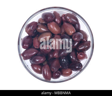 Jumbo pitted kalamata olives Stock Photo