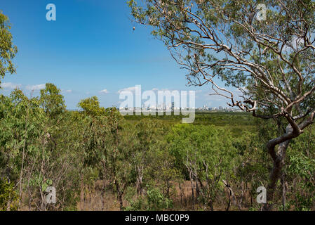 Darwin Viewed From Charles Darwin National Park Is The Capital City Of The Northern Territory Of Australia Stock Photo Alamy