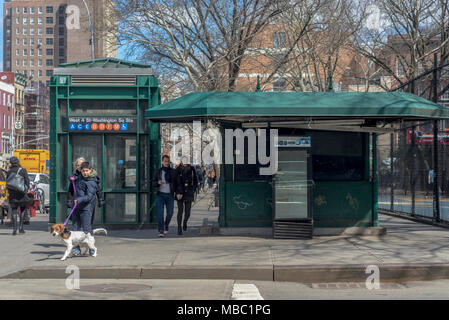 New York, NY, USA 5 April 2018 - One of the oldest newsstands in Manhattan closed earlier this year. ©Stacy Walsh Rosenstock Stock Photo