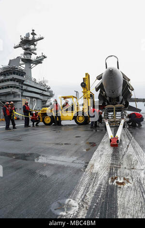(Feb. 13, 2018) Sailors assigned to the crash and salvage team conduct ...
