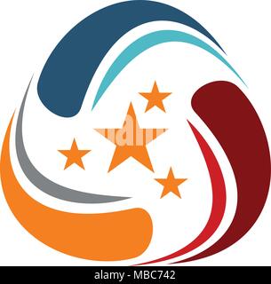 Success Solution Logo Design Template Vector Stock Vector