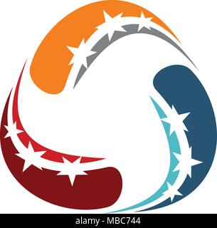Success Solution Logo Design Template Vector Stock Vector