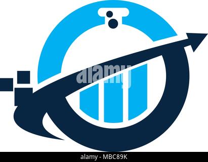 Business Formula Logo Design Template Vector Stock Vector