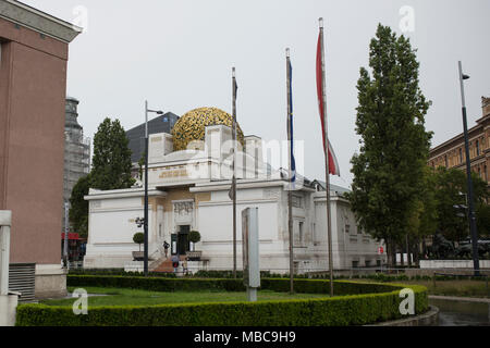 The Secession building in Vienna, Austria, home of modern art since the late nineteenth century. Stock Photo