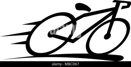 Bike Logo Design Template Vector Stock Vector
