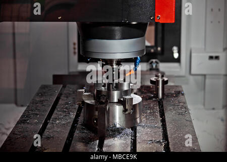 Milling machining center Stock Photo
