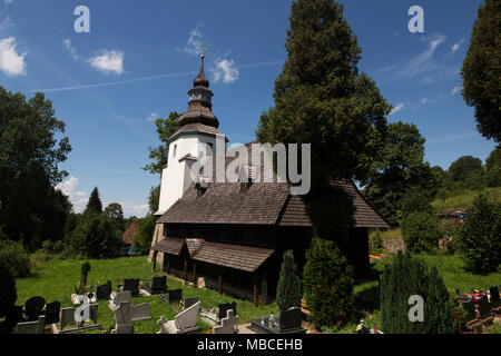 Our Lady of the Snows church in Sierpnica, Poland. Stock Photo