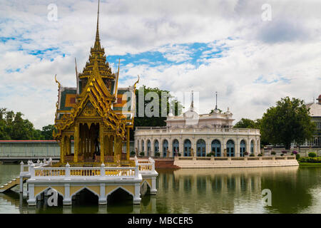 Bang Pa-In Royal Palace, Summer Palace, Ayuttaya, Thailand Stock Photo