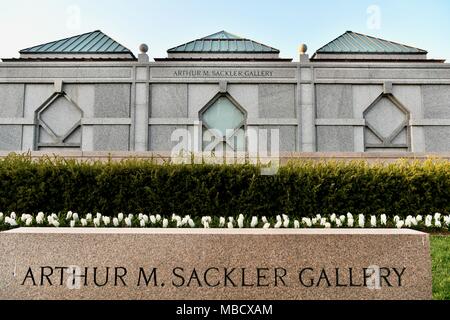 Arthur M. Sackler Gallery, part of the Smithsonian Institution in Washington DC, USA Stock Photo