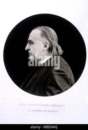 Hypnotism and mesmerism - portrait of the mesmerist Charcot from Lettres et les Arts, 1886.- © /CW Stock Photo