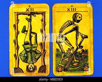 Tarot Cards Major Arcana The Parisian Tarot Stock Photo