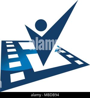 Success Photographer Logo Design Template Vector Stock Vector
