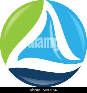 A  Letter Logo Design Template Vector Stock Vector