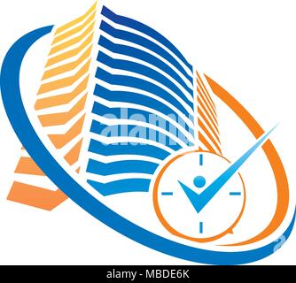Accommodation Business Trip Logo Design Template Vector Stock Vector