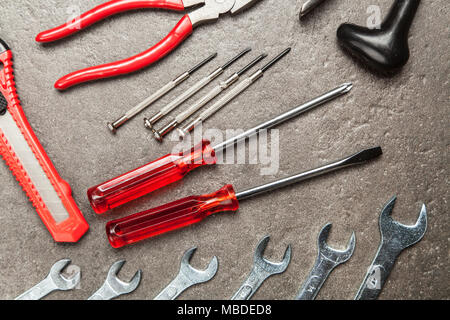 DIY Tools set Stock Photo
