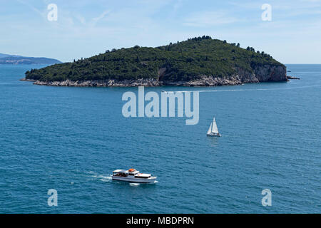 Lokrum Island near, Dubrovnik, Croatia Stock Photo