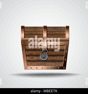 Opening treasure box Stock Vector