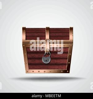 Opening treasure box Stock Vector