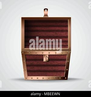 Opening treasure box Stock Vector