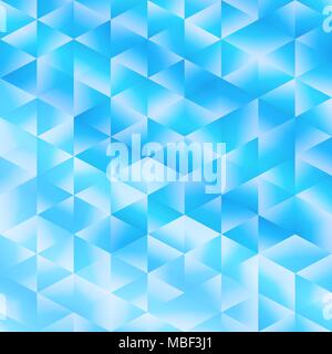 Geometric poligonal background. Blue color. Vector image Stock Vector
