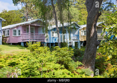 Traditional Weatherboard Whalers Cottages In Hyams Beach That Now