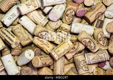 Wine corks Stock Photo