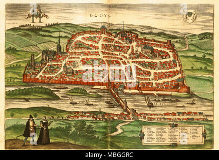 Blois. The plan of the bastion, Floor plan of the Château de Blois in  France, Signed: FD; Imp, Foto de Stock, Imagen Derechos Protegidos Pic.  AQT-LC190917-091896